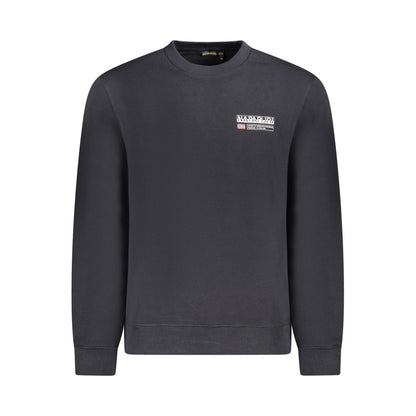 Napapijri Schwarzer Baumwollpullover für Männer