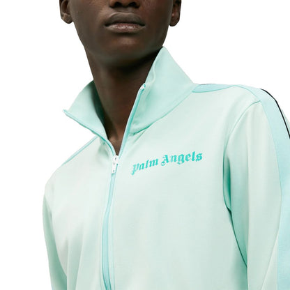 Palm Angels Grüner Polyamid-Pullover für Männer