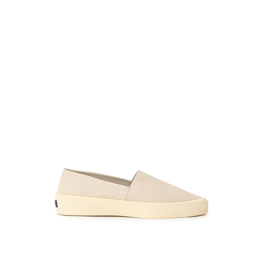 Fear Of God Graue Leder-Slipper