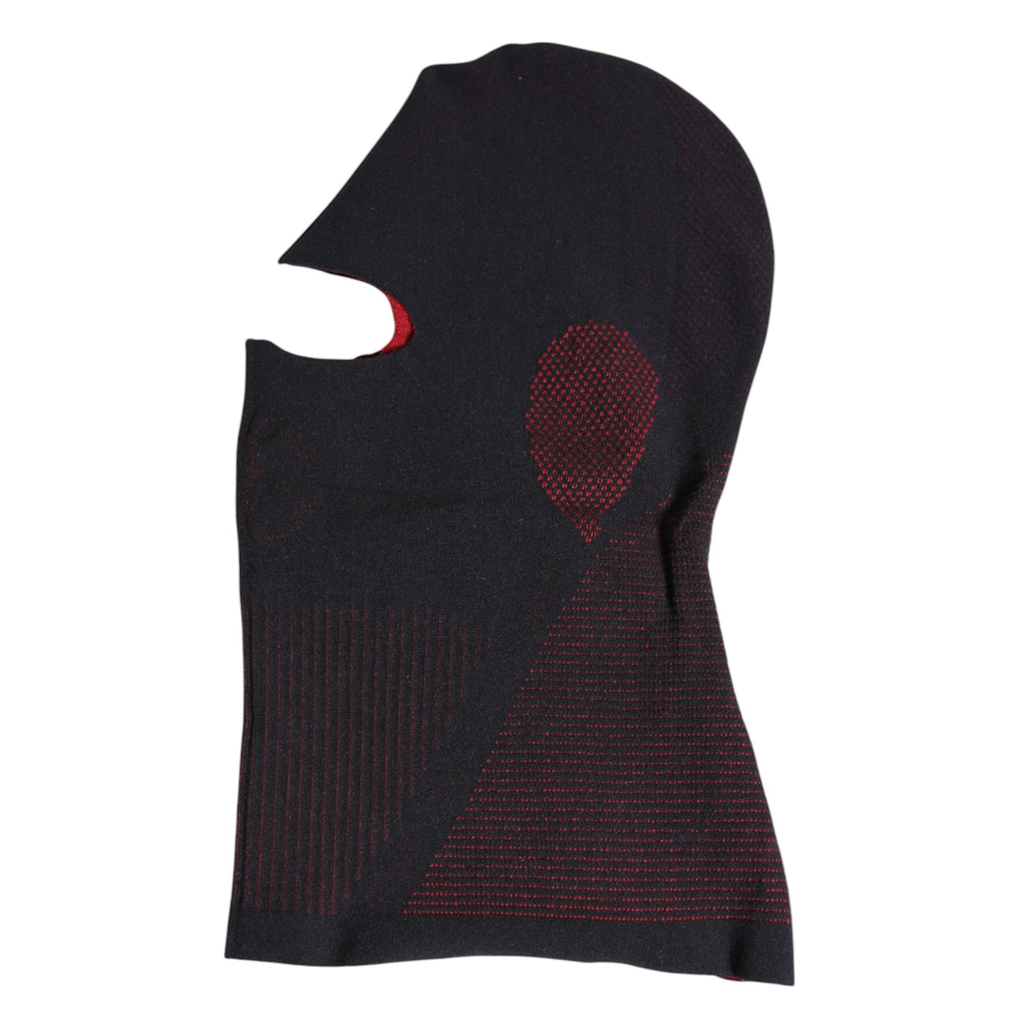 Dolce & Gabbana Schwarz Baumwolle gestrickt Skimaske Balaclava Hut