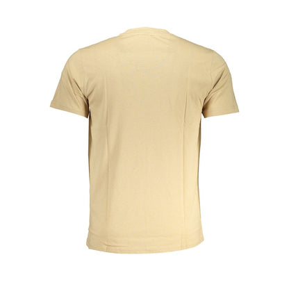 Cavalli Class T-Shirt aus beiger Baumwolle