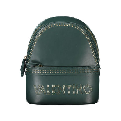 Mario Valentino Grüner Polyethylen-Rucksack für Frauen