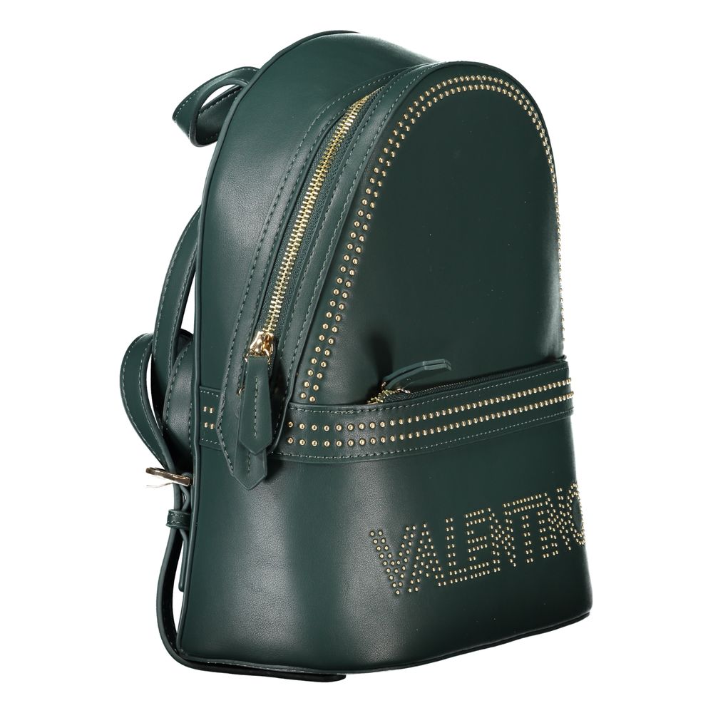 Mario Valentino Grüner Polyethylen-Rucksack für Frauen