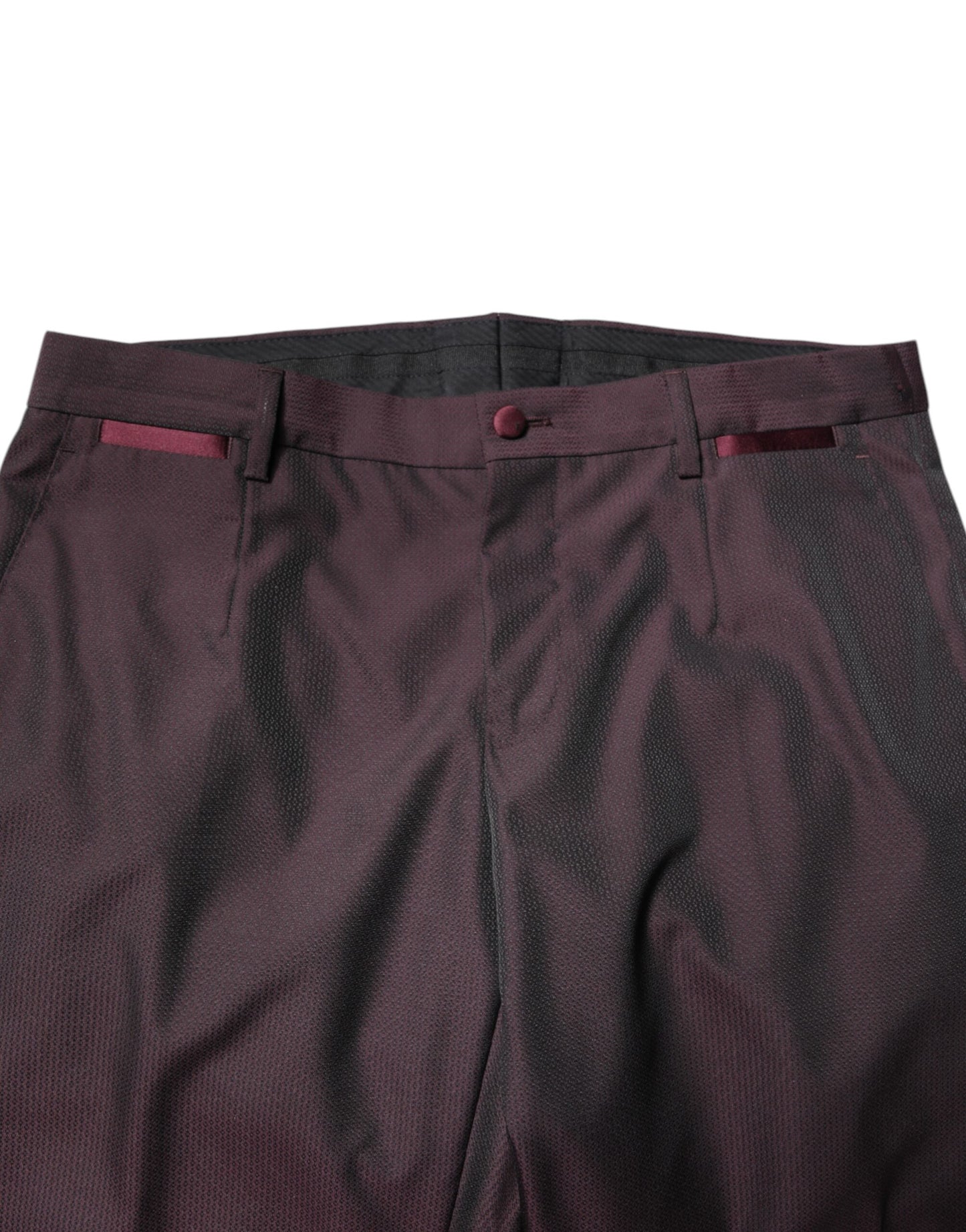 Dolce & Gabbana Kastanienbrauner einreihiger formeller 2-teiliger Anzug