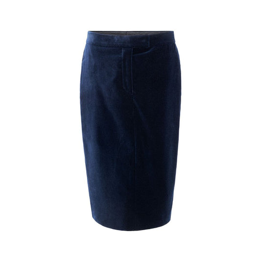 Tom Ford Blauer Baumwollrock