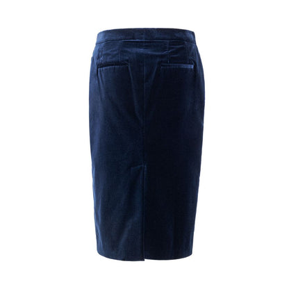 Tom Ford Blauer Baumwollrock