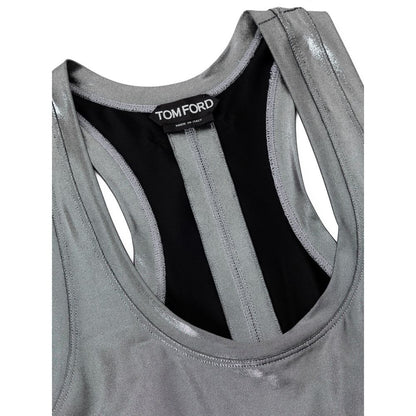 Tom Ford Graues Viskose-Top
