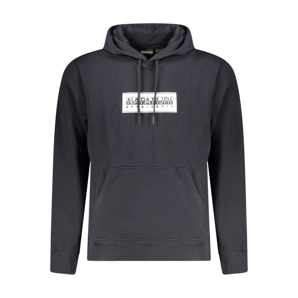 Napapijri Schwarzer Baumwollpullover für Männer