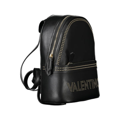 Mario Valentino Schwarzer Polyethylen-Rucksack für Frauen