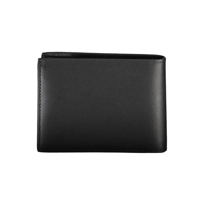 Calvin Klein Schwarzes Leder Herren Portemonnaie