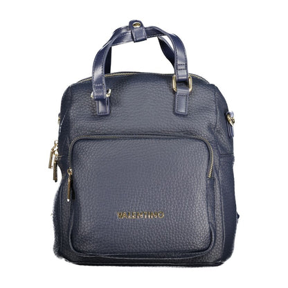 Mario Valentino Blauer Polyethylen-Rucksack für Frauen