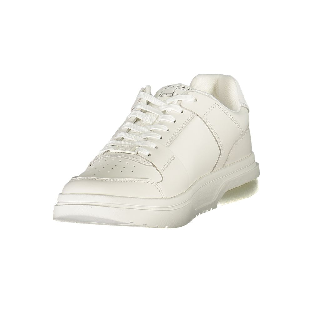 Tommy Hilfiger Weißes Leder Herren Sneaker