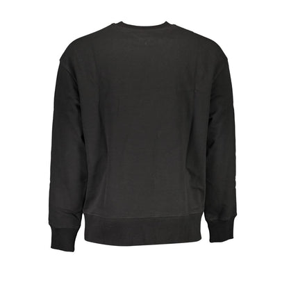 Tommy Hilfiger Schwarzer Baumwollpullover für Männer