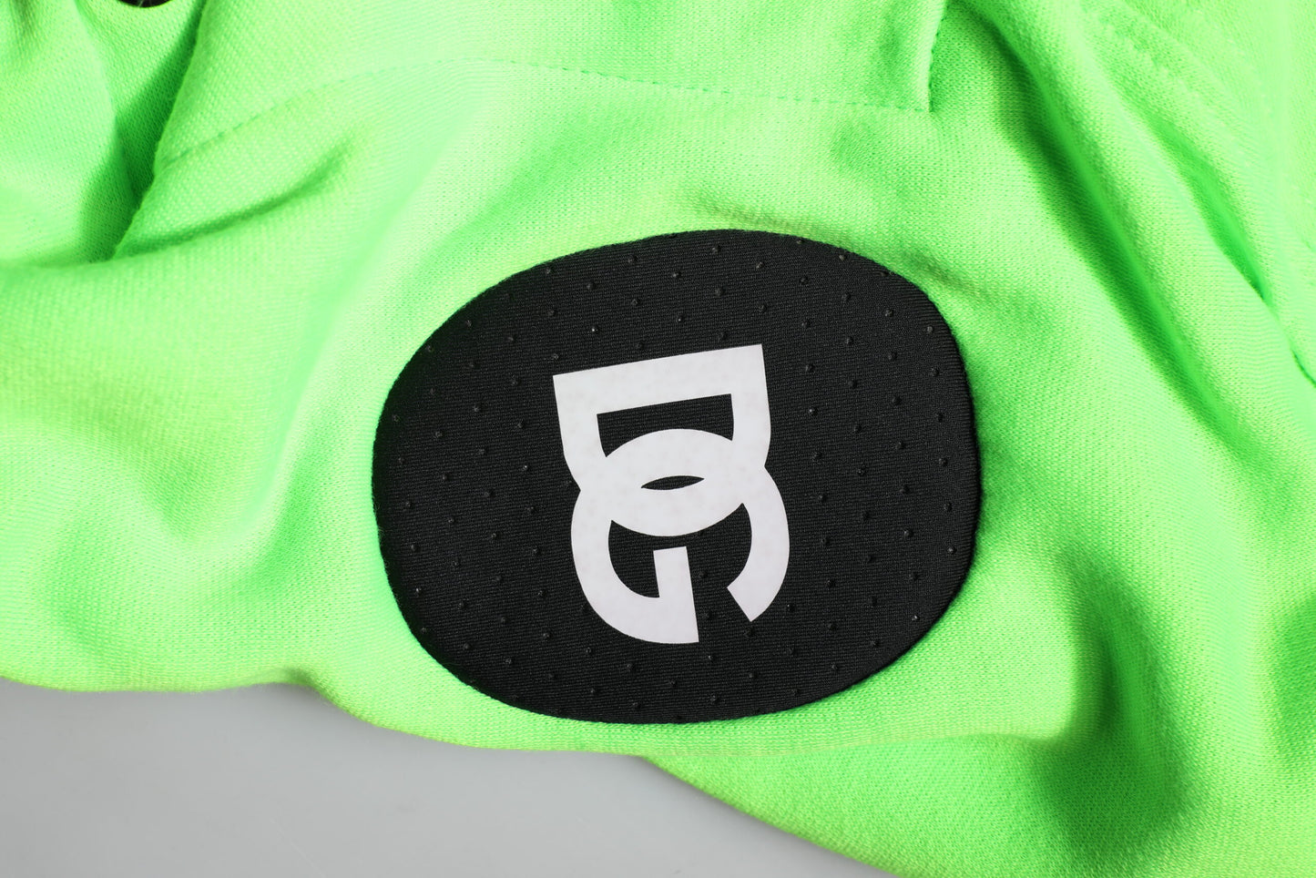 Dolce & Gabbana Grüner Polyester Pullover mit Kapuze für Sportbekleidung