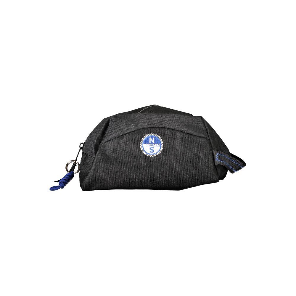 North Sails Schwarzes Polyester Herren Leder Accessoire
