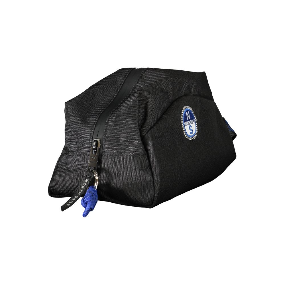 North Sails Schwarzes Polyester Herren Leder Accessoire