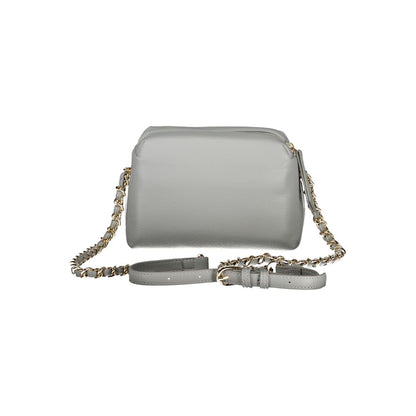 Mario Valentino Graue Polyethylen Frauen Handtasche