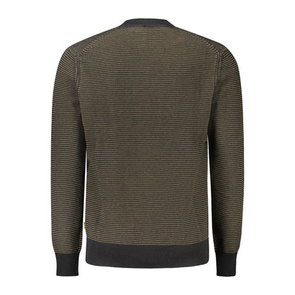 Hugo Boss Schwarzer Baumwollpullover für Männer