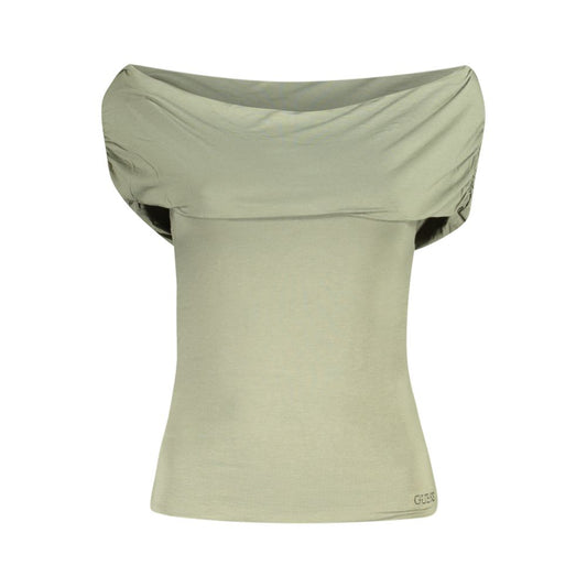 Guess Jeans Grüne Modal-Oberteile & T-Shirt