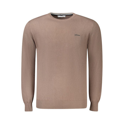 Guess Jeans Brauner Baumwollpullover für Männer