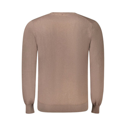 Guess Jeans Brauner Baumwollpullover für Männer