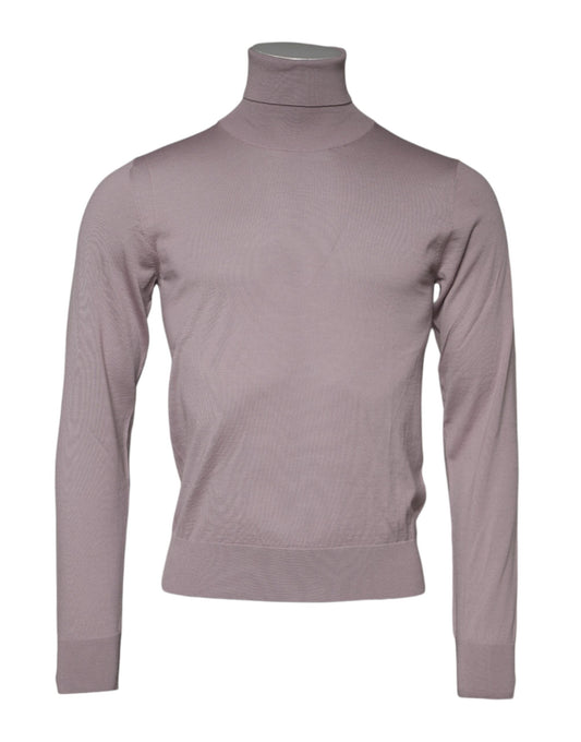 Dolce & Gabbana Brauner Kaschmir-Strickpullover für Männer