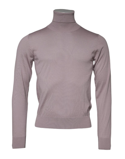 Dolce & Gabbana Brauner Kaschmir-Strickpullover für Männer