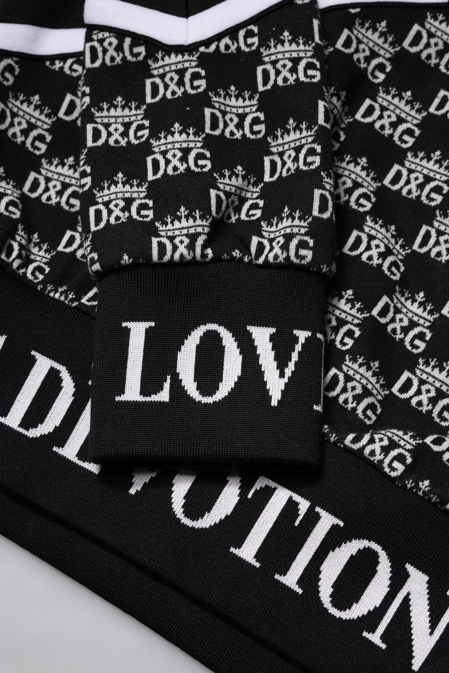 Dolce & Gabbana Multicolor Baumwolle Rundhals Pullover