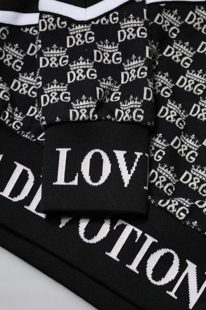 Dolce & Gabbana Multicolor Baumwolle Rundhals Pullover