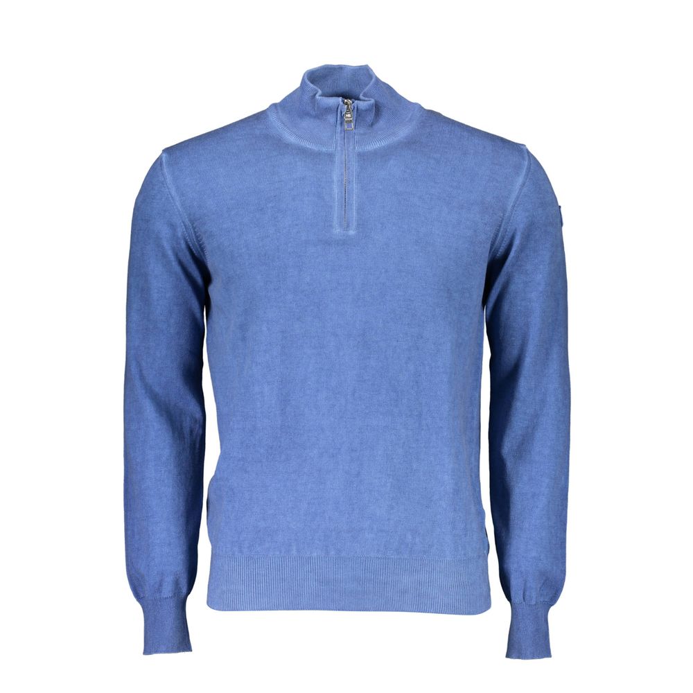 North Sails Blauer Baumwollpullover für Männer