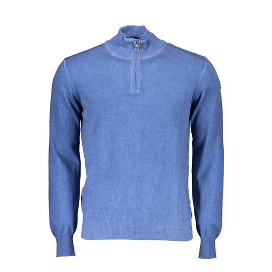 North Sails Blauer Baumwollpullover für Männer