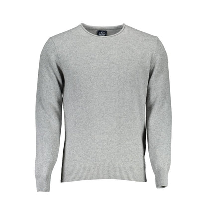 North Sails Grauer Pullover aus Wolle für Männer