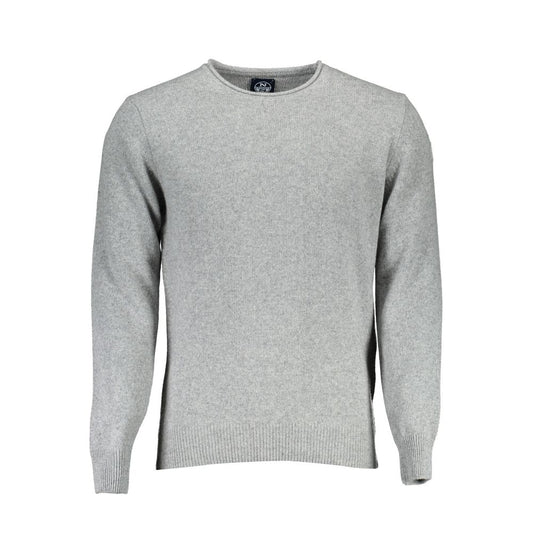 North Sails Grauer Pullover aus Wolle für Männer