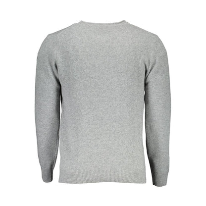 North Sails Grauer Pullover aus Wolle für Männer