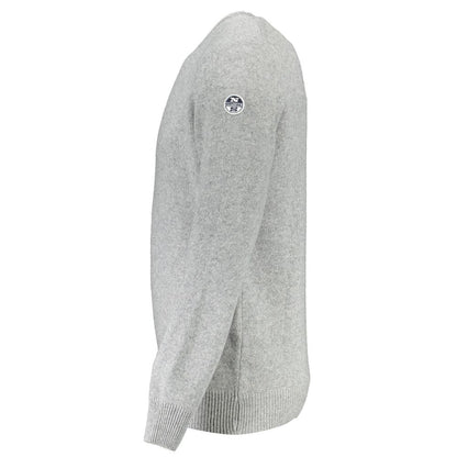 North Sails Grauer Pullover aus Wolle für Männer
