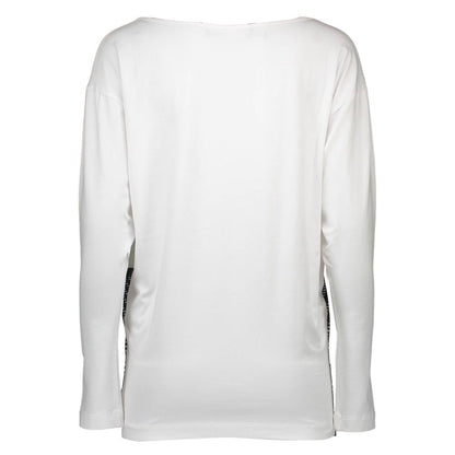 Love Moschino Weißes Baumwolle Unisex T-Shirt