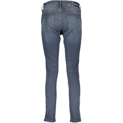 Calvin Klein Blaue Baumwolle Frauen Jeans