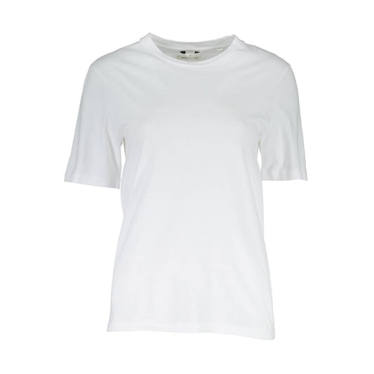 Gant Weißes Baumwolle Männer T-Shirt