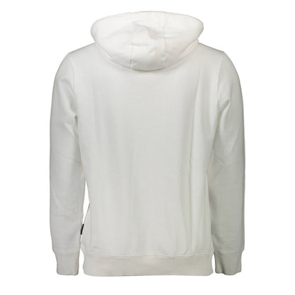 Napapijri Weißer Baumwollpullover für Männer