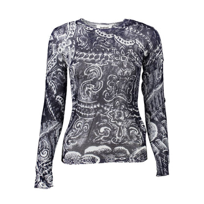 Desigual Blauer Viskose Pullover für Frauen