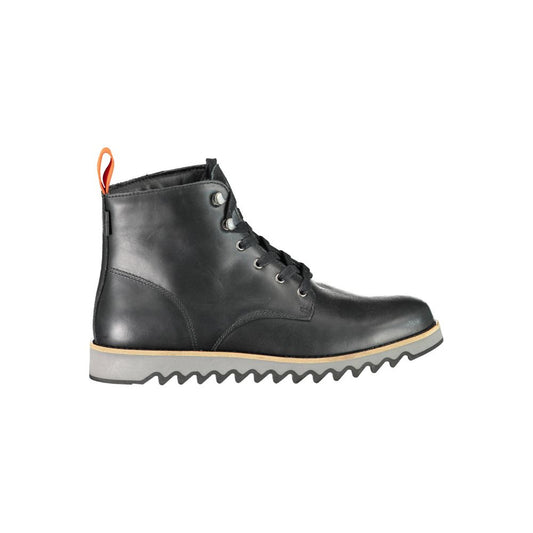 Levi's Schwarzes Leder Herrenstiefel