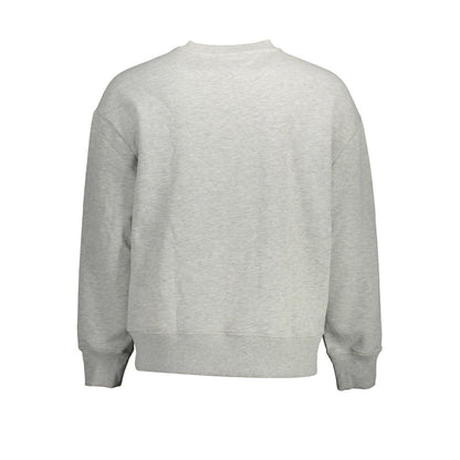 Tommy Hilfiger Grauer Baumwollpullover für Männer