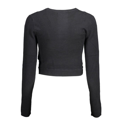 Calvin Klein Schwarzer Lyocell-Pullover für Frauen