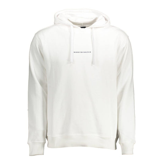 North Sails Weißer Baumwollpullover für Männer
