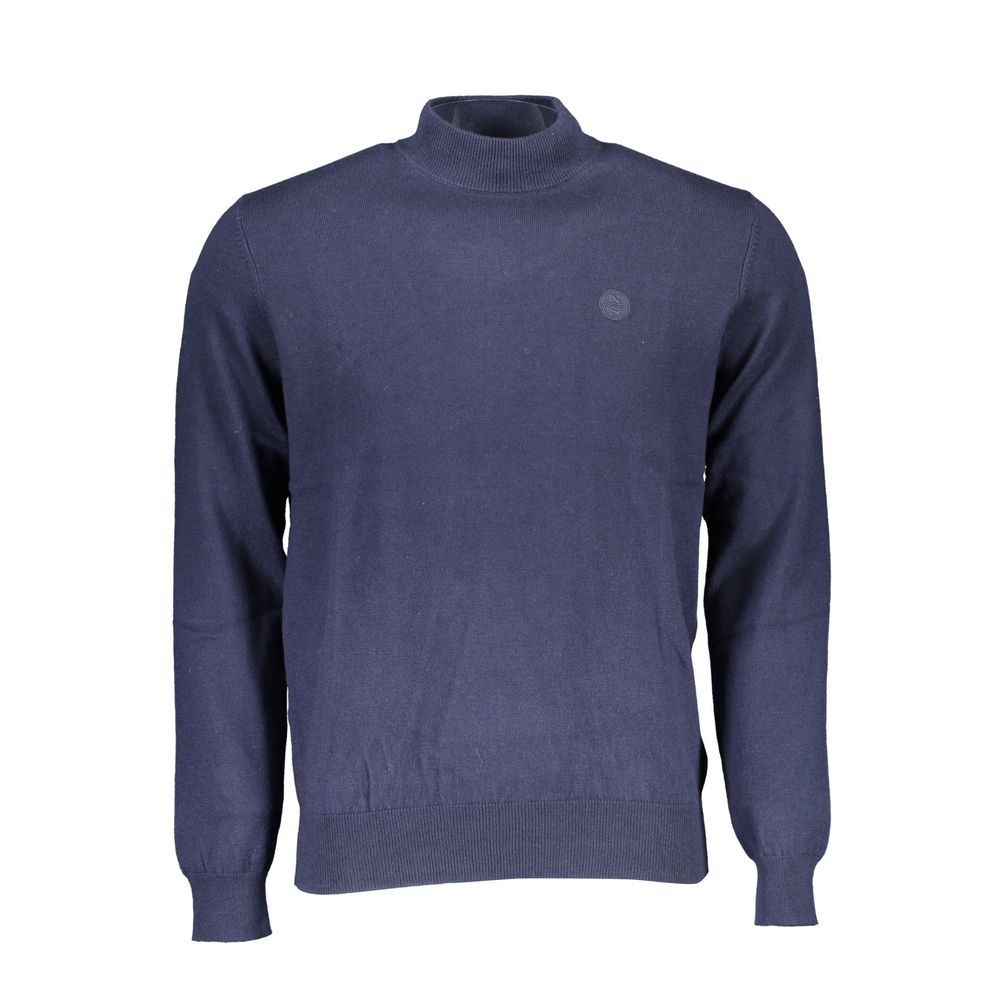 North Sails Blauer Baumwollpullover für Männer