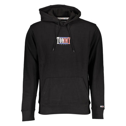 Tommy Hilfiger Schwarzer Baumwollpullover für Männer