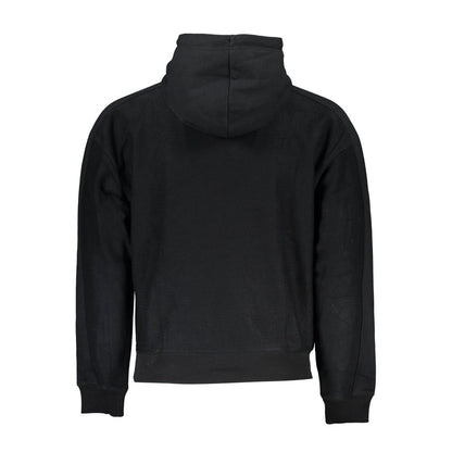 Calvin Klein Schwarzer Baumwollpullover für Männer
