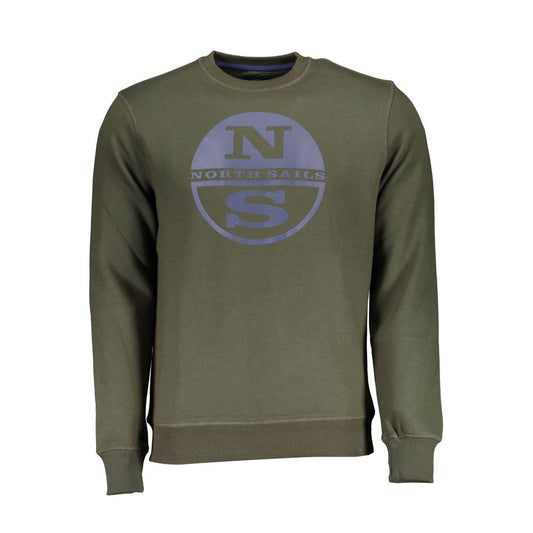 North Sails Grüner Baumwollpullover