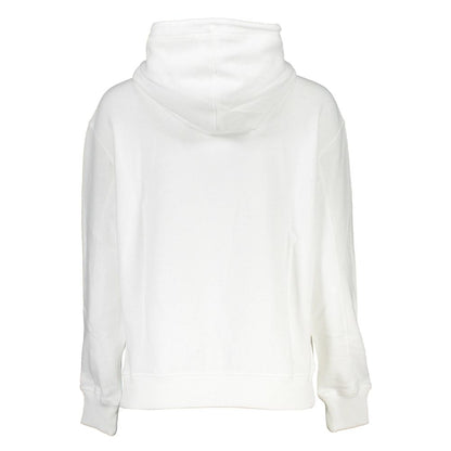 Calvin Klein Weißer Baumwollpullover