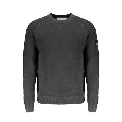 Calvin Klein Schwarzer Baumwollpullover